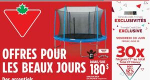 Circulaire Canadian Tire du 29 juin au 5 juillet 2023
