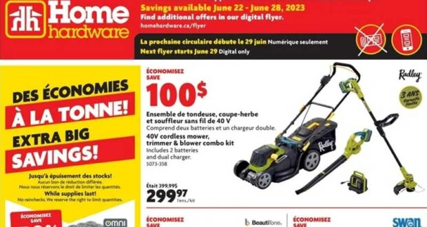 Circulaire Home Hardware du 22 juin au 28 juin 2023