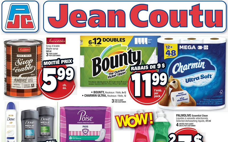 Circulaire Jean Coutu du 8 juin au 14 juin 2023