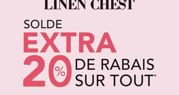 Circulaire Linen Chest du 21 juin au 16 juillet 2023