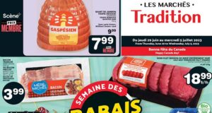 Circulaire Marchés Tradition du 29 juin au 5 juillet 2023