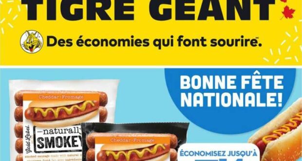 Circulaire Tigre Géant du 21 juin au 27 juin 2023