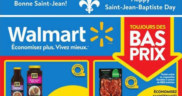 Circulaire Walmart du 22 juin au 28 juin 2023