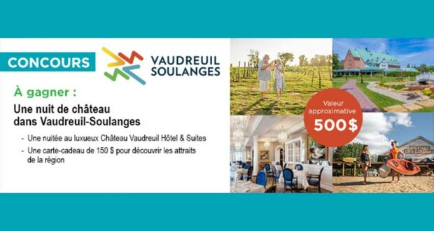 Un séjour de château dans Vaudreuil-Soulanges à remporter