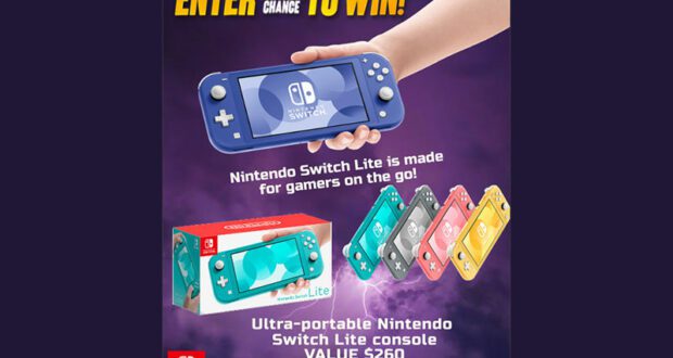 Une Nintendo Switch Lite de 260 $ à gagner