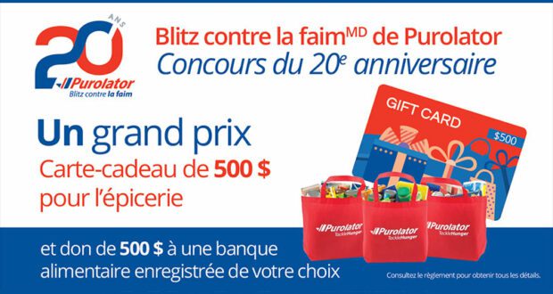 Gagnez 1000 $ en cartes cadeaux épicerie Walmart