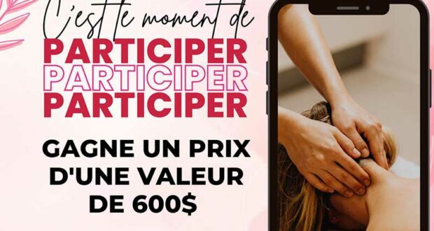 Gagnez Un prix de 600 $