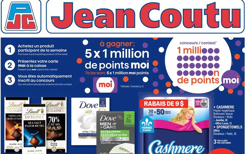 Circulaire Jean Coutu du 20 juillet au 26 juillet 2023