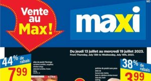 Circulaire Maxi du 13 juillet au 19 juillet 2023