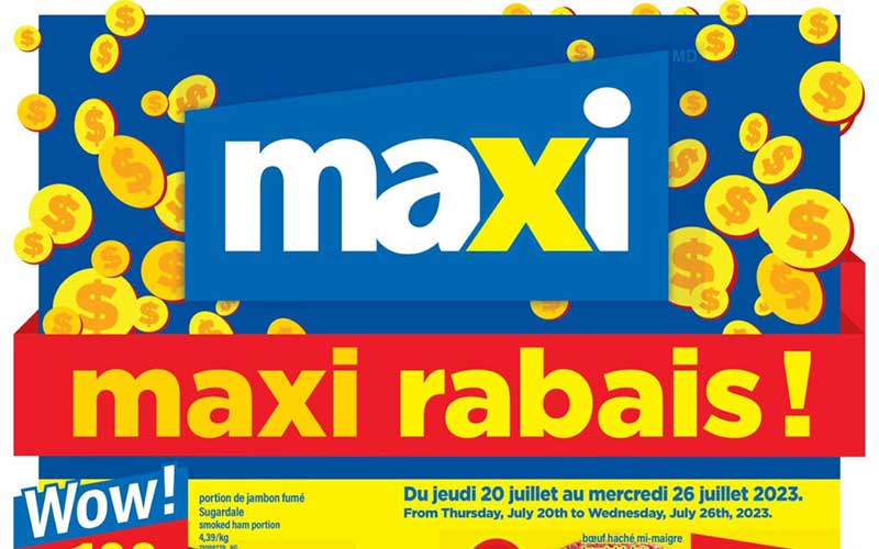 Circulaire Maxi du 20 juillet au 26 juillet 2023