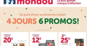 Circulaire Mondou du 29 juin au 13 juillet 2023