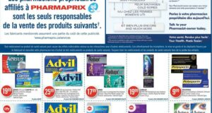 Circulaire Pharmaprix du 29 juillet au 4 août 2023