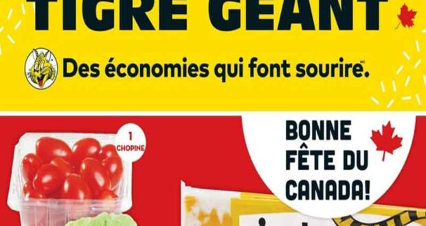 Circulaire Tigre Géant du 28 juin au 4 juillet 2023