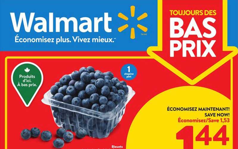 Circulaire Walmart du 27 juillet au 2 août 2023