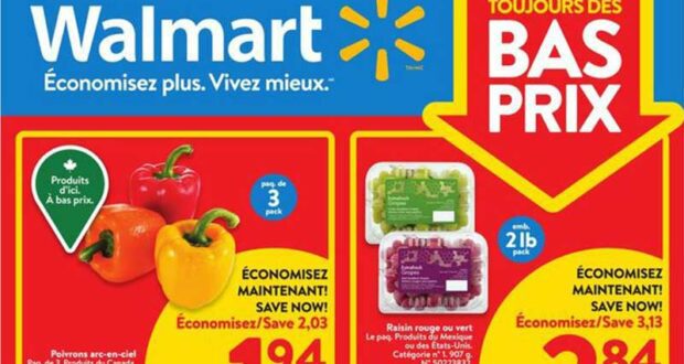 Circulaire Walmart du 6 juillet au 12 juillet 2023