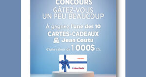 Gagnez 10 cartes-cadeaux Jean Coutu de 1000 $ chacune