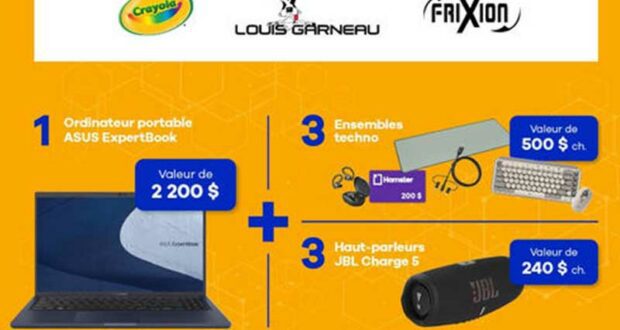 Gagnez Un ordinateur portable ASUS ExpertBook (2200 $)