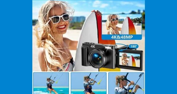 Un appareil photo numérique 4K offert