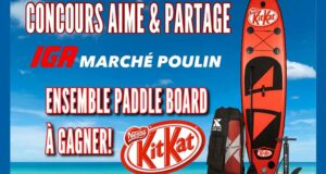 Un ensemble Paddle Board à remporter