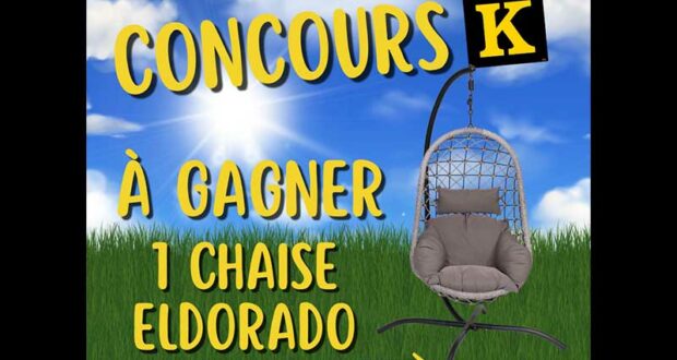 Une chaise eldorado offerte