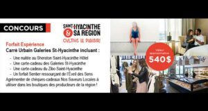 Remportez Un forfait à St-Hyacinthe de 540 $