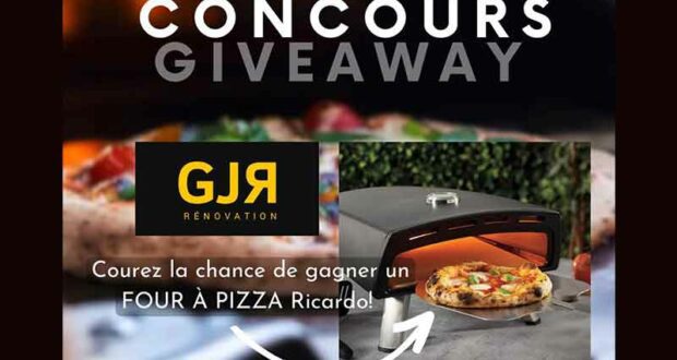 Un four à pizza Ricardo de 399 $ à remporter