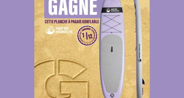 Une planche à pagaie gonflable de 265 $ à gagner