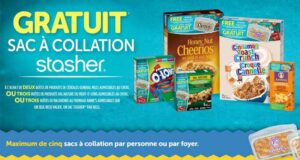 60 000 sacs à collation Stasher GRATUITS
