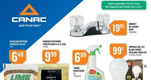 Circulaire Canac du 31 août au 6 septembre 2023