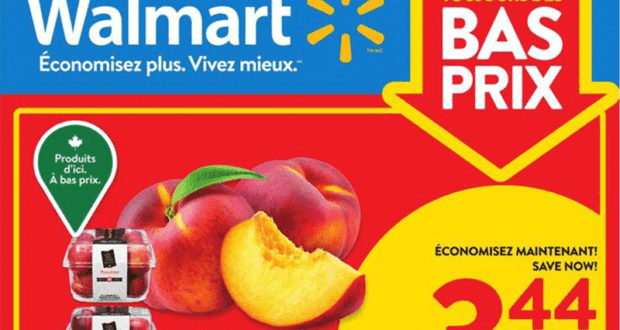 Circulaire Walmart du 24 au 30 août 2023