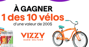 Gagnez 10 vélos Vizzy de 200 $ chacun