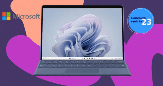 Gagnez une tablette Surface Pro 9 de 1279 $