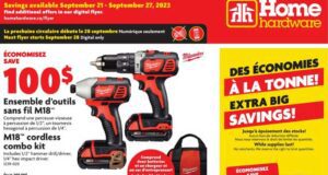 Circulaire Home Hardware du 21 septembre au 27 septembre 2023