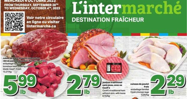 Circulaire Intermarché du 28 septembre au 4 octobre 2023