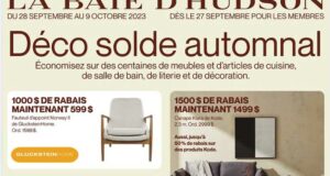 Circulaire La Baie d’Hudson du 28 septembre au 9 octobre 2023