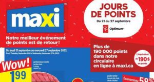 Circulaire Maxi du 21 septembre au 27 septembre 2023