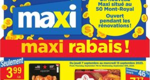 Circulaire Maxi du 7 septembre au 13 septembre 2023