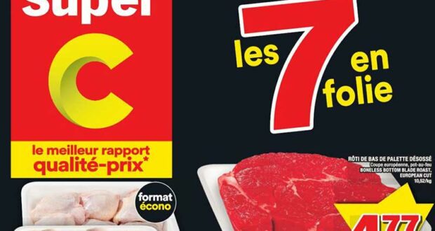 Circulaire Super C du 21 septembre au 27 septembre 2023