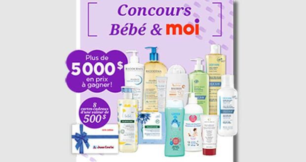 Gagnez 8 cartes cadeaux Jean Coutu de 500 $ chacune