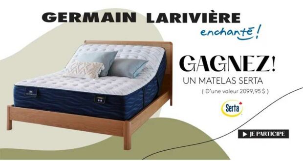 Gagnez Un matelas Queen Serta de 2100 $