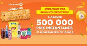 Gagnez Un prix de 10 000 $ en argent et 500 000 prix instantanés