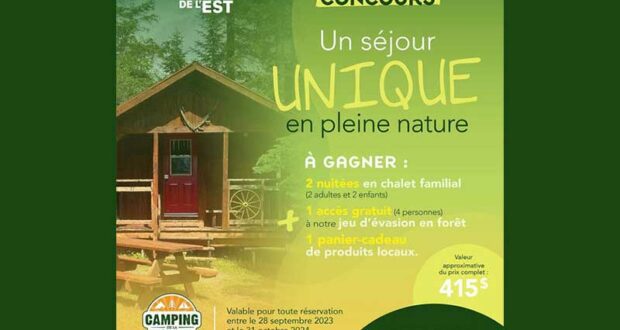 Gagnez Un séjour unique en pleine nature