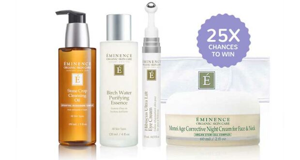 Gagnez 2 Coffrets de Soins Eminence Skincare