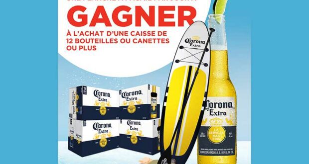 Gagnez 30 planches à pagaie Corona