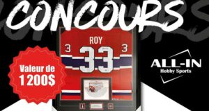 Gagnez Un chandail signé de Patrick Roy de 1200 $