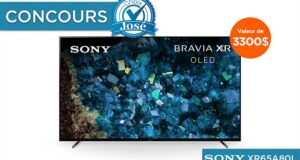 Gagnez Un téléviseur 65 pouces OLED de Sony (3300 $)