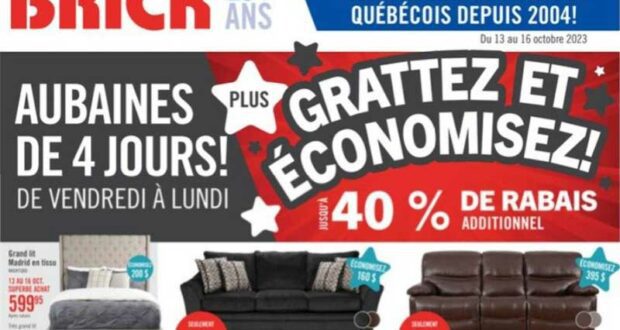 Circulaire Brick du 13 octobre au 25 octobre 2023