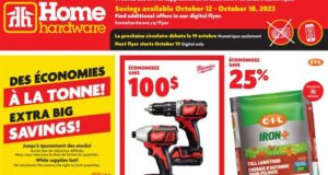 Circulaire Home Hardware du 12 octobre au 18 octobre 2023