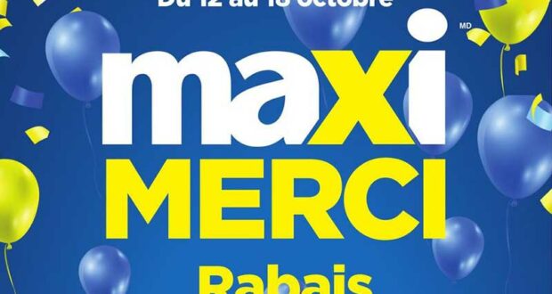 Circulaire Maxi du 12 octobre au 18 octobre 2023