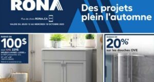 Circulaire Rona du 12 octobre au 18 octobre 2023